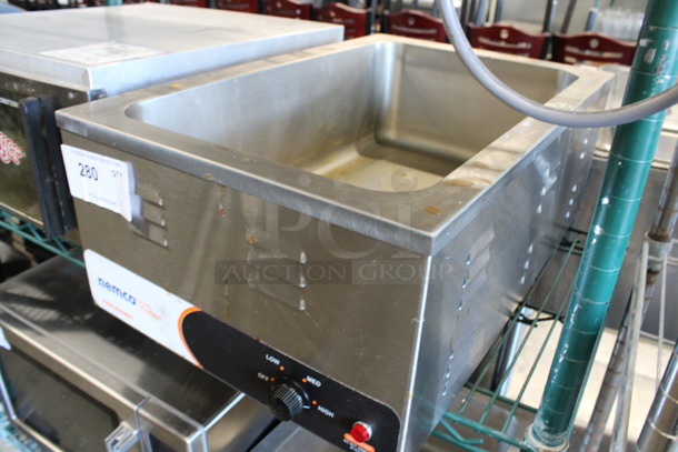 2021 Nemco Model 6055A Stainless Steel Commercial Countertop Food Warmer. 120 Volts, 1 Phase. 15x23x8.5. Tested and Working! - Image 2 of 5