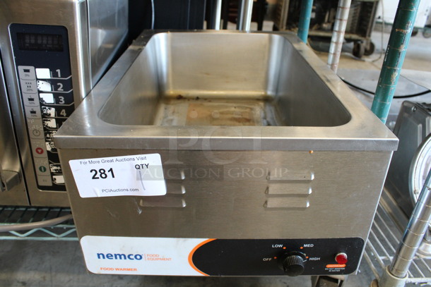 2019 Nemco Model 6055A Stainless Steel Commercial Countertop Food Warmer. 120 Volts, 1 Phase. 15x23x8.5. Tested and Working! - Image 1 of 4
