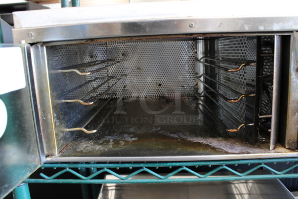 Otis Spunkmeyer Model OS-1 Stainless Steel Commercial Countertop Electric Convection Oven. 120 Volts, 1 Phase. 19.5x21x9.5. Tested and Working! - Image 3 of 5