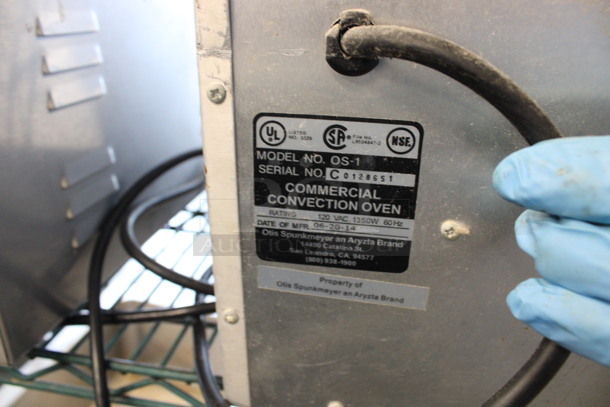 Otis Spunkmeyer Model OS-1 Stainless Steel Commercial Countertop Electric Convection Oven. 120 Volts, 1 Phase. 19.5x21x9.5. Tested and Working! - Image 5 of 5
