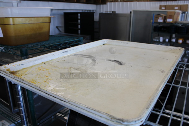 2 White Poly Trays. 18x26x1. 2 Times Your Bid! - Image 2 of 2