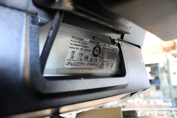 NCR Model RealPOS XR5 15" POS Monitor w/ Epson Model M244A Receipt Printer.  - Image 5 of 8