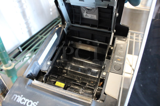 NCR Model RealPOS XR5 15" POS Monitor w/ Epson Model M244A Receipt Printer.  - Image 4 of 7