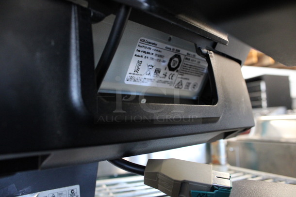 NCR Model RealPOS XR5 15" POS Monitor w/ Epson Model M244A Receipt Printer.  - Image 7 of 7