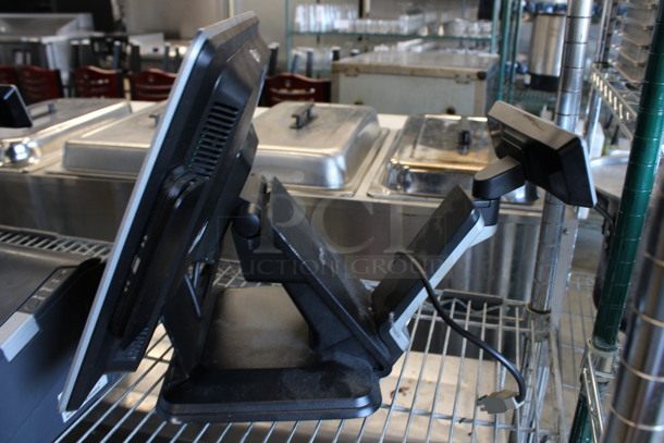 NCR Model RealPOS XR5 15" POS Monitor w/ Epson Model M244A Receipt Printer.  - Image 5 of 6