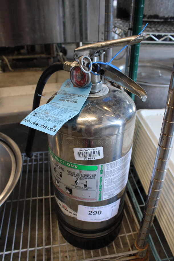 Amerex Wet Chemical Fire Extinguisher. 8x7x20 - Image 1 of 4