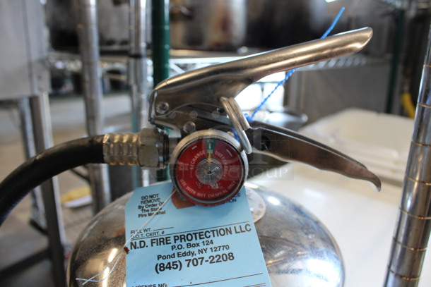 Amerex Wet Chemical Fire Extinguisher. 8x7x20 - Image 2 of 4