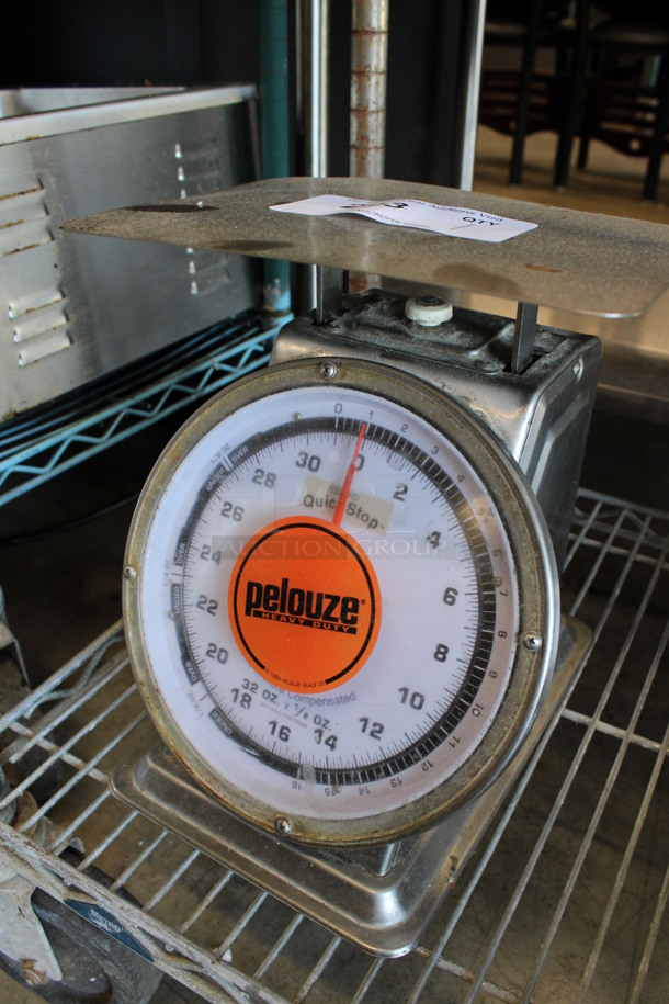 Pelouze Metal Countertop Food Portioning Scale. 9x10.5x10 - Image 2 of 3