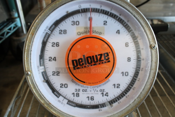 Pelouze Metal Countertop Food Portioning Scale. 9x10.5x10 - Image 3 of 3