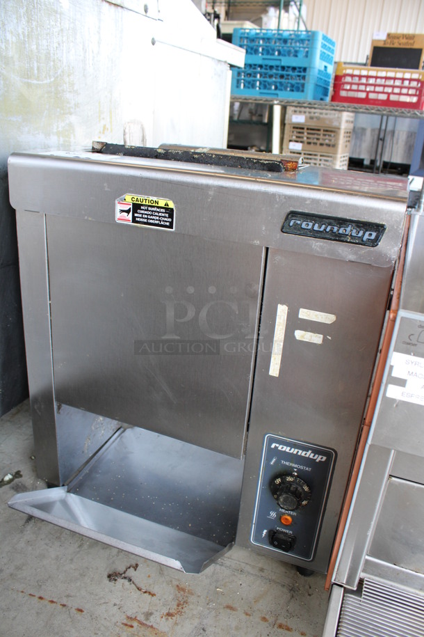 Aj Antunes Model VCT-25CF Stainless Steel Commercial Countertop Vertical Contact Toaster. 120 Volts, 1 Phase. 20x14x23. Tested and Working! - Image 3 of 6