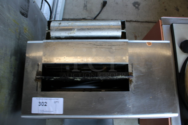 Aj Antunes Model VCT-25CF Stainless Steel Commercial Countertop Vertical Contact Toaster. 120 Volts, 1 Phase. 20x14x23. Tested and Working! - Image 4 of 6