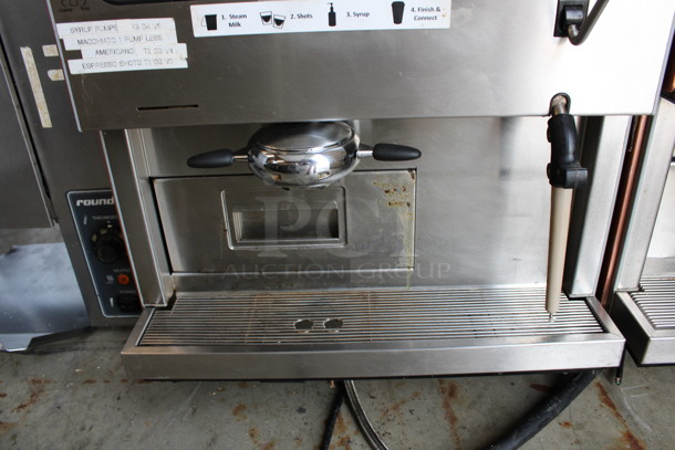 Mastrena Starbucks Stainless Steel Commercial Countertop Automatic Single Group Espresso Machine w/ Hopper and Steam Wand. 208 Volts, 1 Phase. 21x24x26 - Image 4 of 7