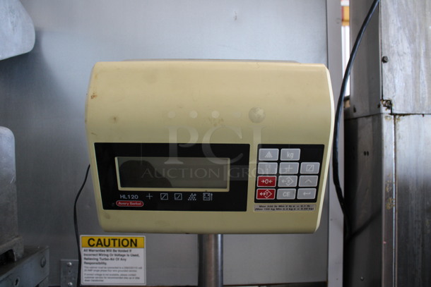 Avery Berkel HL120 Metal Commercial Floor Style Food Portioning Scale. 15x24x35. Tested and Working! - Image 5 of 5