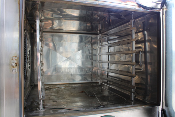 2 GORGEOUS! 2011 Rational 5Senses Stainless Steel Commercial Combitherm Self Cooking Center Convection Ovens on Commercial Casters. Top Model: SCC WE 62. Bottom Model: SCC WE 102. 480 Volts, 3 Phase. 42x40x73. 2 Times Your Bid! - Image 2 of 6