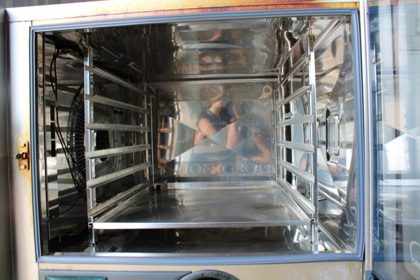 2 GORGEOUS! 2011 Rational 5Senses Stainless Steel Commercial Combitherm Self Cooking Center Convection Ovens on Commercial Casters. Top Model: SCC WE 62. Bottom Model: SCC WE 102. 480 Volts, 3 Phase. 42x40x73. 2 Times Your Bid! - Image 4 of 7