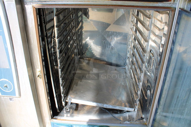2 GORGEOUS! 2011 Rational 5Senses Stainless Steel Commercial Combitherm Self Cooking Center Convection Ovens on Commercial Casters. Top Model: SCC WE 62. Bottom Model: SCC WE 102. 480 Volts, 3 Phase. 42x40x73. 2 Times Your Bid! - Image 5 of 7
