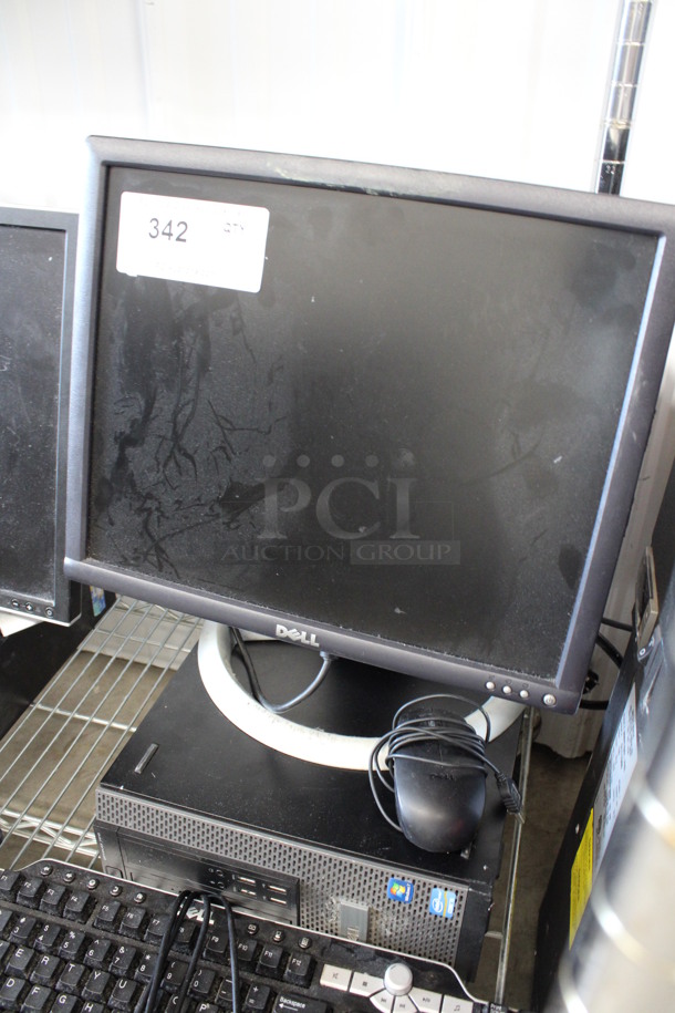 ALL ONE MONEY! Lot of Dell 19" Computer Monitor, Dell Computer Tower, Keyboard and Mouse! - Image 4 of 4