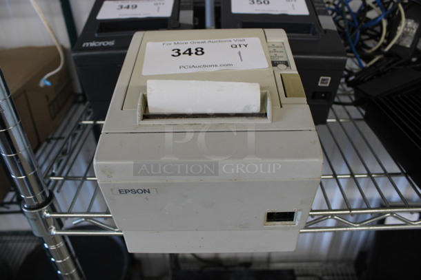 Epson Model M129B Receipt Printer. 6x8x6