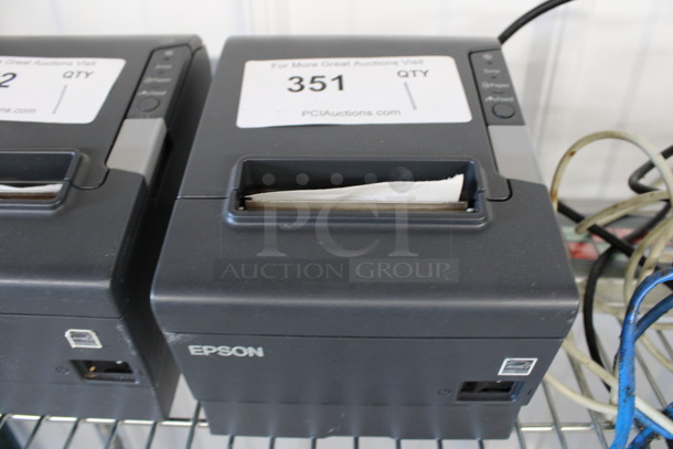 Epson Model M244A Receipt Printer. 6x8x6