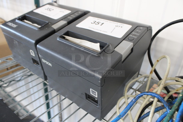 Epson Model M244A Receipt Printer. 6x8x6 - Image 2 of 4