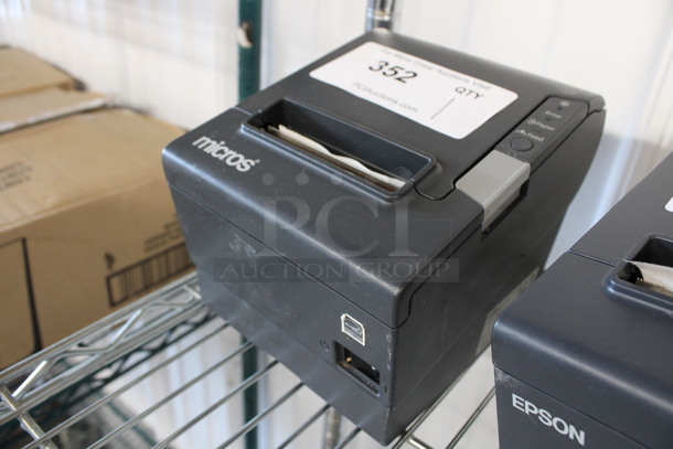 Epson Model M244A Receipt Printer. 6x8x6 - Image 2 of 4