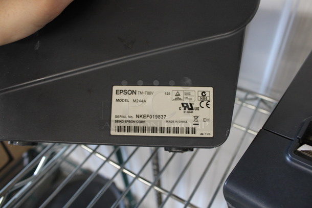 Epson Model M244A Receipt Printer. 6x8x6 - Image 4 of 4