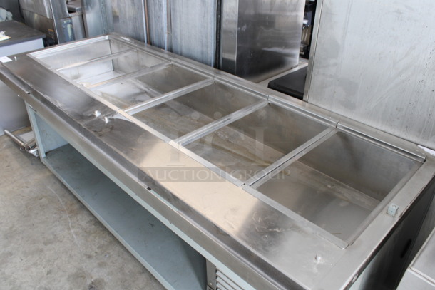 Duke Model SUB FC 206 RT Stainless Steel Commercial Refrigerated Make Line. 120 Volts, 1 Phase. 86x34x36. Tested and Working! - Image 2 of 4
