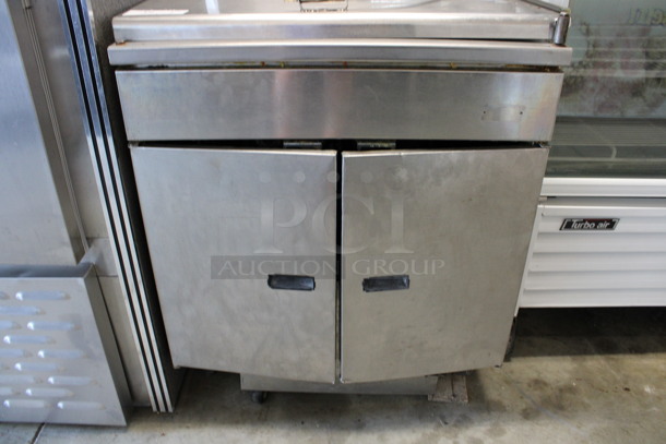 Pitco Frialator Model DD24RUFM Stainless Steel Commercial Natural Gas Powered Deep Fat Donut Fryer. 72,000 BTU. 29.5x42x60 - Image 6 of 7
