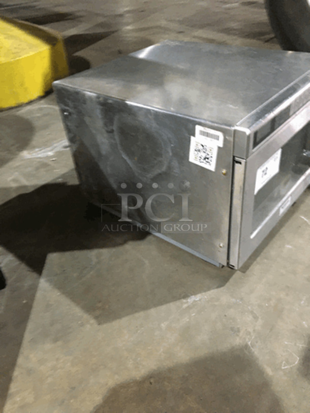 Panasonic Commercial Countertop Microwave Oven! All Stainless Steel! With View Through Door!  - Image 2 of 8