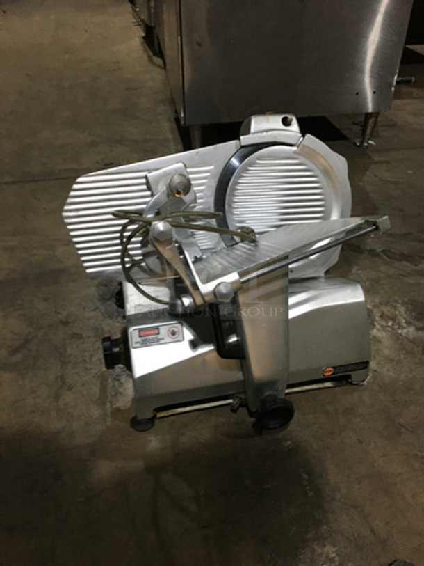 Univex Commercial Countertop Deli Meat Slicer! All Stainless Steel! Model 7512 Serial 751219232! 115V 1Phase! - Image 2 of 9