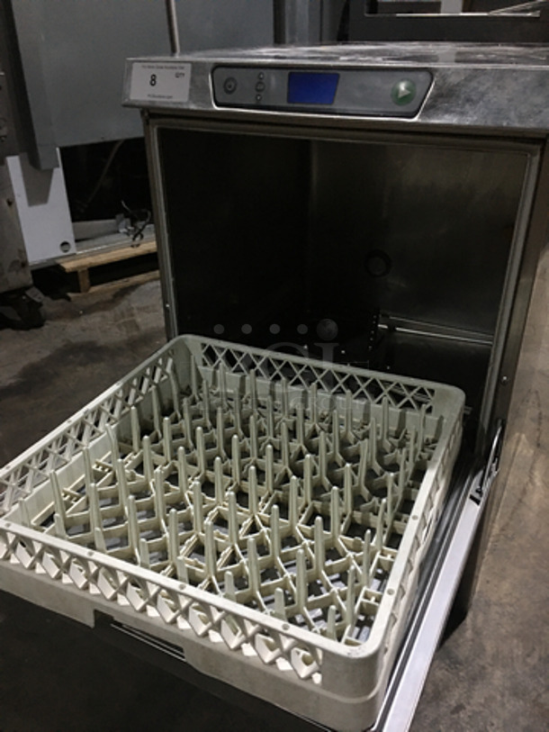 FAB! New Body Style! Hobart Commercial Under The Counter Dishwasher! With Dish Rack! All Stainless Steel! Model LXEH Serial 231155239! 120/208/240V 1Phase! - Image 5 of 9