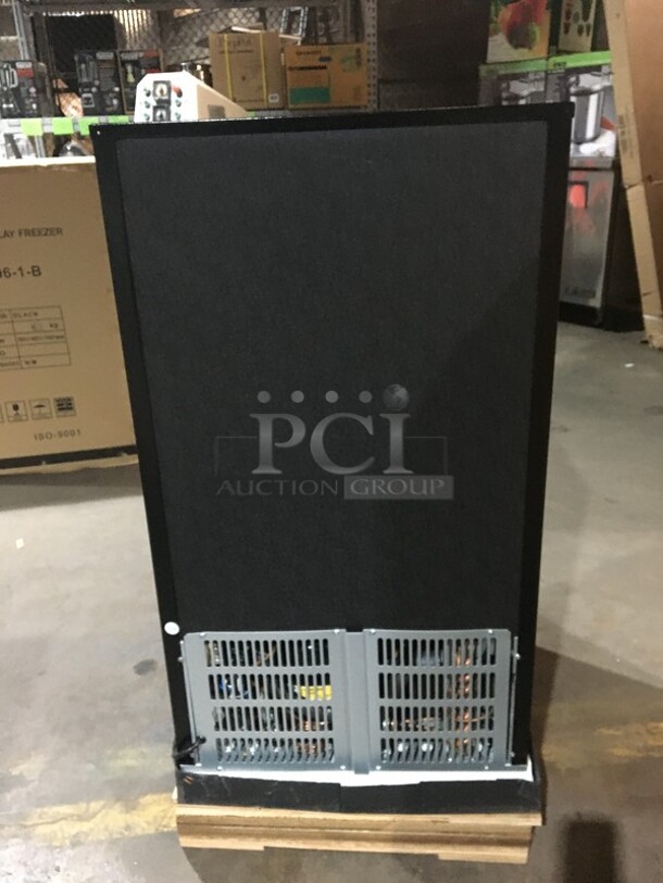 WOW! NEW IN THE BOX! Beverage Air Commercial Countertop Single Door Reach In Freezer Merchandiser! With Poly Coated Racks! Model CTF961B! 115V! - Image 6 of 12