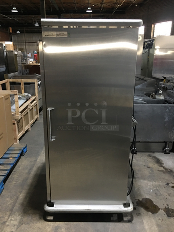 Sweet! Carter Hoffmann All Stainless Steel Food Warming/Proofing Cabinet! Holds Full Size Trays! Model PH1825NY Serial 39456092005! 120V 1 Phase! On Commercial Casters! - Image 2 of 9