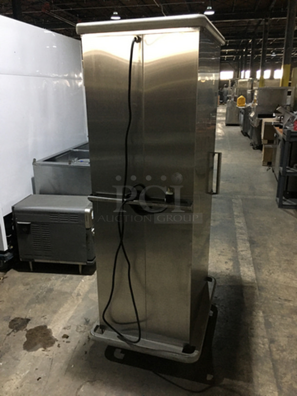Sweet! Carter Hoffmann All Stainless Steel Food Warming/Proofing Cabinet! Holds Full Size Trays! Model PH1825NY Serial 39456092005! 120V 1 Phase! On Commercial Casters! - Image 4 of 9