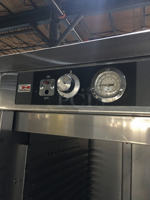 Sweet! Carter Hoffmann All Stainless Steel Food Warming/Proofing Cabinet! Holds Full Size Trays! Model PH1825NY Serial 39456092005! 120V 1 Phase! On Commercial Casters! - Image 7 of 9