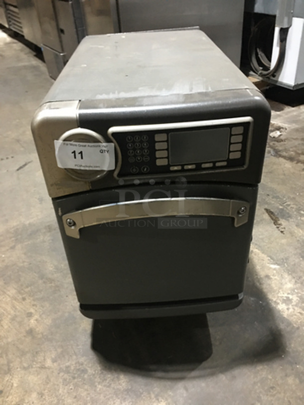 NICE! 2016 Turbo Chef Commercial Countertop Rapid Cook Oven! Model NGO Serial NGOD26578! 208/240V 1Phase! On Legs!