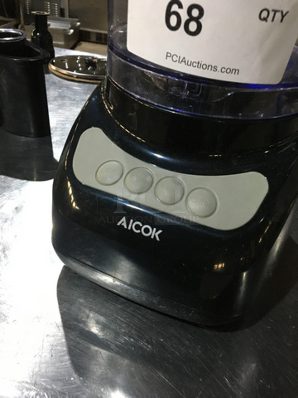 Aicok Commercial Countertop Food Processor! Model FP9042! 120V! - Image 6 of 9
