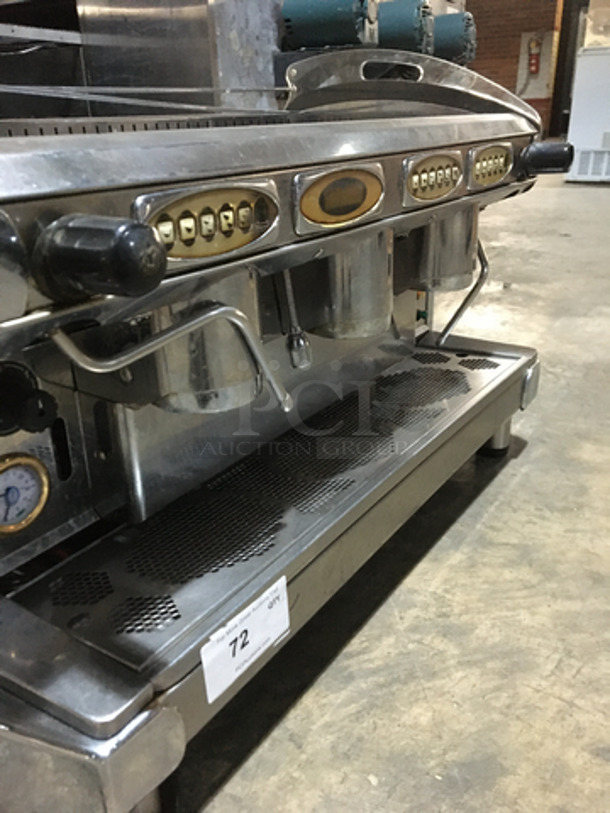 AMAZING! 2010 Danesi 3 Group Counter Top Espresso Machine! Model IR3GE Serial 100132984! 220V 1Phase! - Image 5 of 9