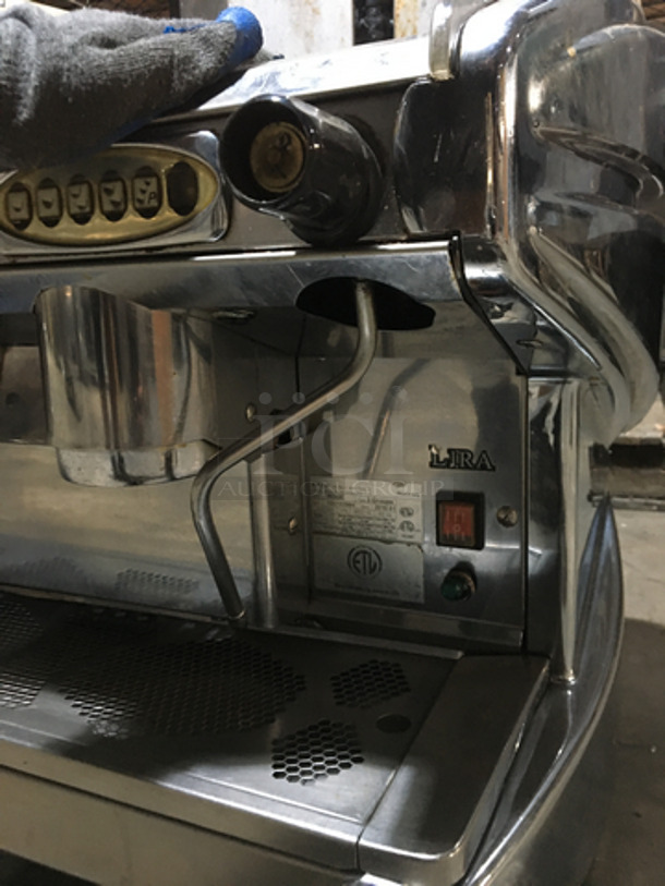 AMAZING! 2010 Danesi 3 Group Counter Top Espresso Machine! Model IR3GE Serial 100132984! 220V 1Phase! - Image 7 of 9