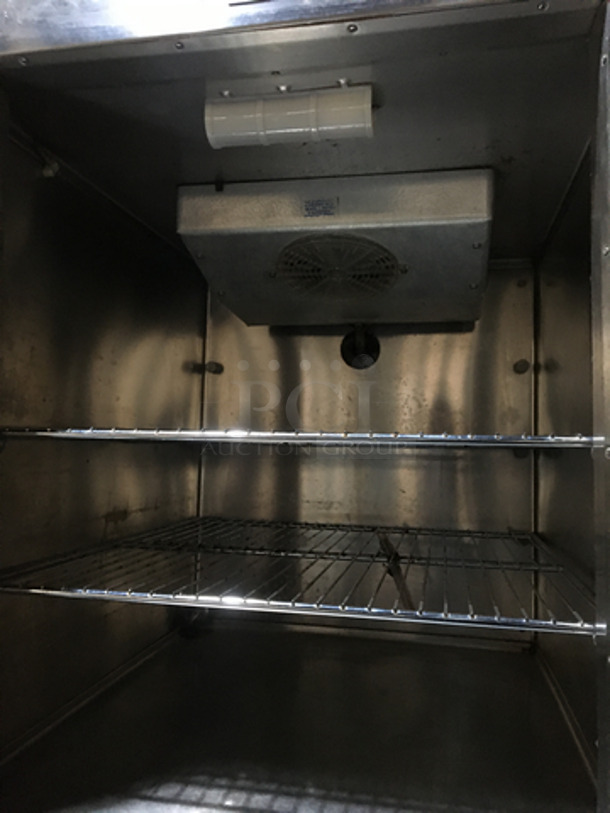 Traulsen Commercial Reach In Refrigerator! With 2 Half Doors! All Stainless Steel! Model RDT132WUT Serial 156310! 115V 1Phase! - Image 6 of 9