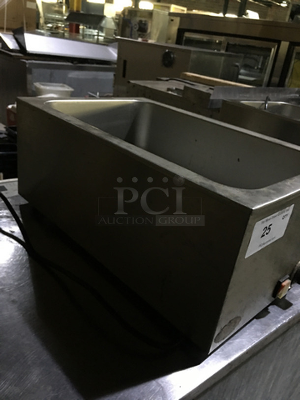 Smart Chef Commercial Countertop Single Well Bain Marie! All Stainless Steel! 120V! - Image 3 of 8