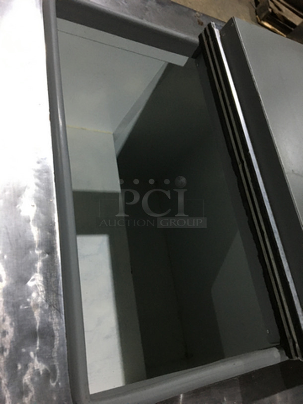 Excellence Commercial Floor Style Flip Top Dipping Cabinet! With 2 Top Doors! - Image 5 of 6