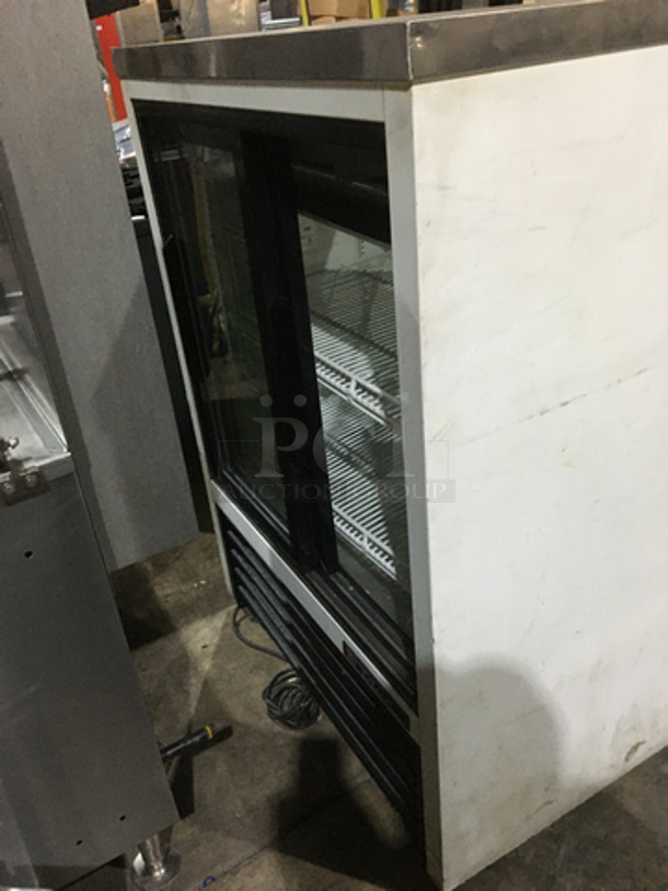True Commercial Refrigerated Deli Display Case! With Double Front & Back Sliding Access Doors! With Poly Coated Racks! Model TSID364 Serial 8394504! 115V 1Phase! - Image 3 of 8