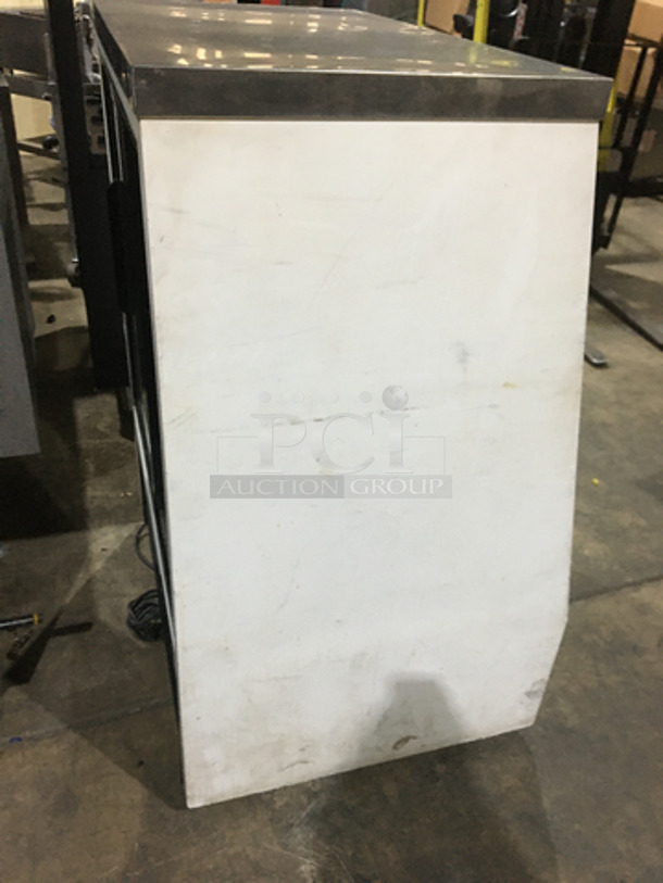 True Commercial Refrigerated Deli Display Case! With Double Front & Back Sliding Access Doors! With Poly Coated Racks! Model TSID364 Serial 8394504! 115V 1Phase! - Image 4 of 8