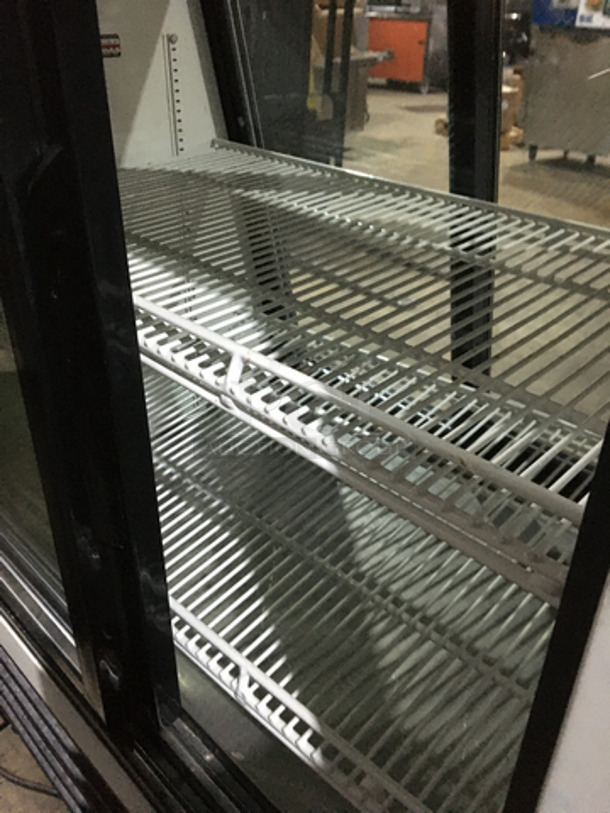 True Commercial Refrigerated Deli Display Case! With Double Front & Back Sliding Access Doors! With Poly Coated Racks! Model TSID364 Serial 8394504! 115V 1Phase! - Image 5 of 8