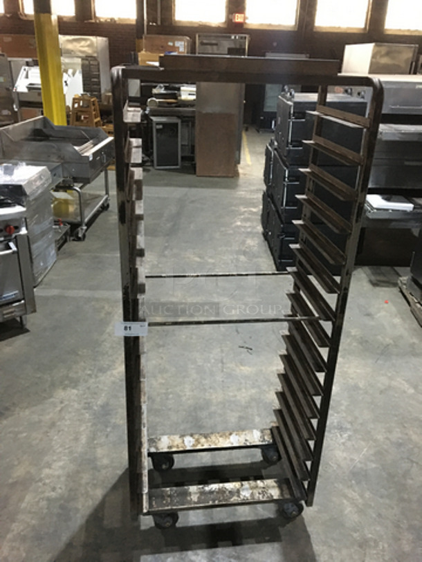 Pan Transport Rack! On Casters!