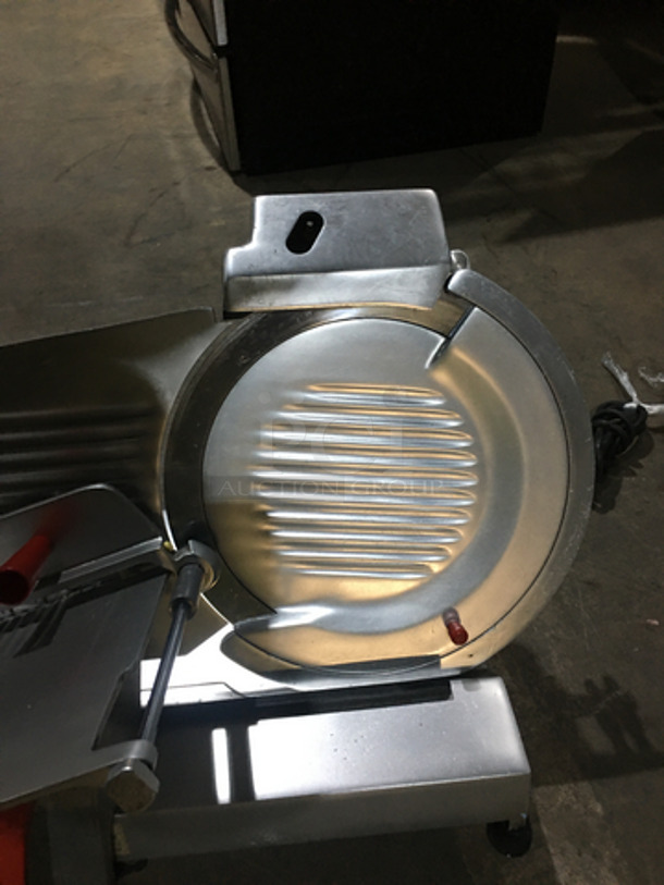 GREAT! Fleetwood Commercial Countertop Deli Meat Slicer! All Stainless Steel!  - Image 5 of 7