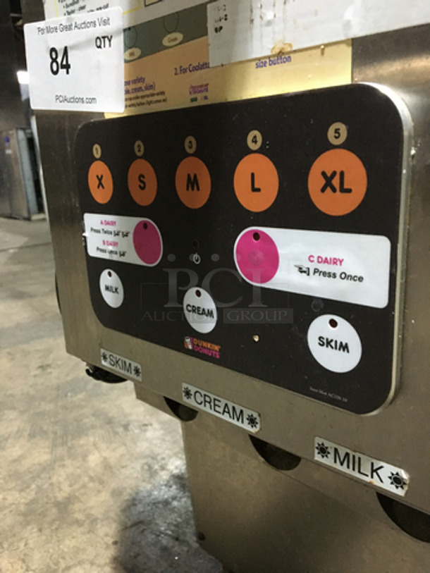 Sure Shot Automated Dairy Dispenser! All Stainless Steel!  - Image 6 of 8