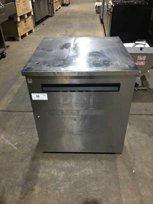 Delfield One Door Refrigerated Lowboy/Work Top Cooler! Model 406STAR2 Serial 1409152002920! 115V 1Phase!