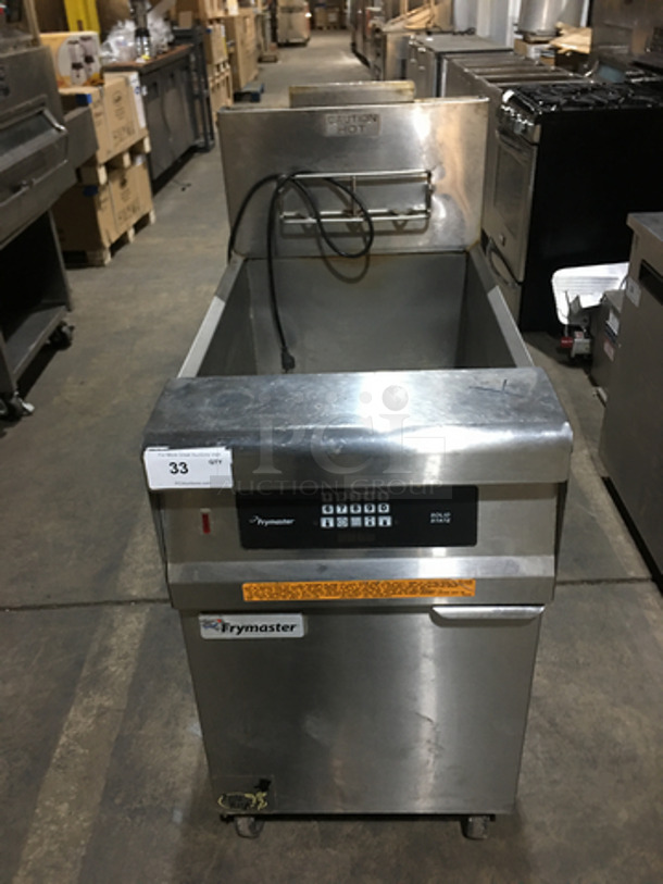 Frymaster Commercial LP Gas Powered Pasta Cooker! With Backsplash! All Stainless Steel! On Casters! Model GPCSC Serial 1604KI0011! 110/120V 1Phase!